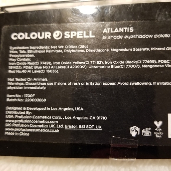 COLOUR SPELL/Atlantis WET & wild eye palletes - Picture 6 of 6